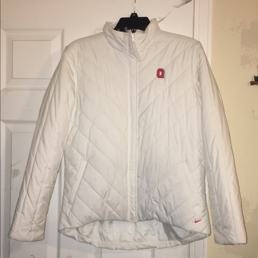White Ohio state jacket